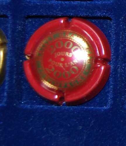 Plaque muselet de - plaque,