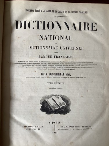 Bescherelle 1853 volumes - bescherelle, 2