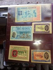 lot de 5 billets de