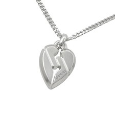 GUCCI Collier Pendentif Coeur