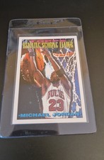 Michael Jordan 1993 Topps n.384 -  Reigning Scoring Card