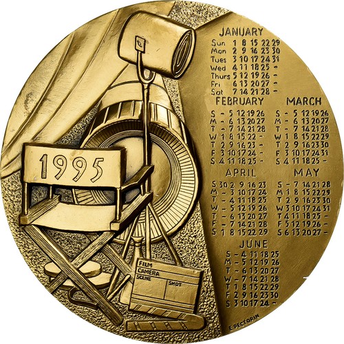 France médaille calendrier - france,, médaille,