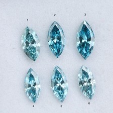 Diamant CVD en vrac bleu
