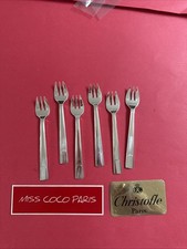 Fourchettes huître christofle - fourchettes,