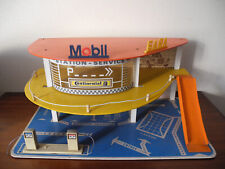 jouet ancien garage Mobil Depreux SIO vintage car garage toy 70s Spielzeug Dinky