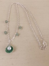 Pearl Shell Necklace 16 Inch