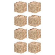 Lot de 8 mini bottes de paille