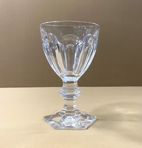 Verre eau cristal signé - en,