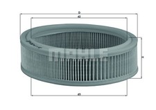 Filtre à air Knecht pour: Rover group: Allegro, Metro, Mini, Mini-Moke