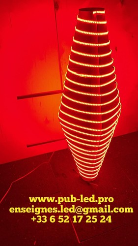 Enseigne led tabac buraliste - tabac,