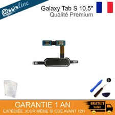 BOUTON HOME ACCUEIL NAPPE NOIR SAMSUNG GALAXY TAB S 10.5 SM-T800 T801 T805 T807