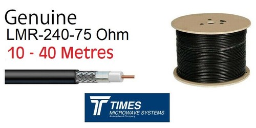 Câble coaxial lmr 240 - câble,