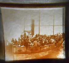 militaria 19 Plaques de verre + visionneuse en bois transport de tirailleurs etc