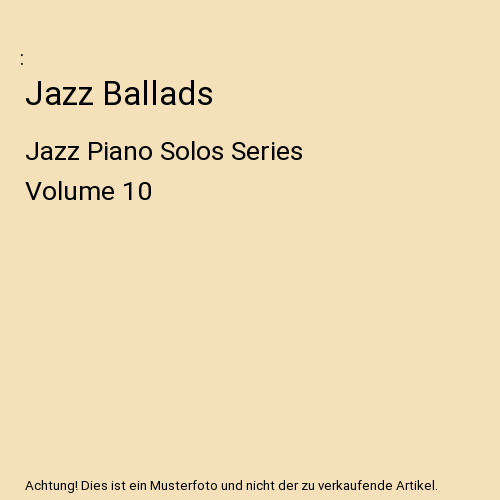 Jazz ballads piano solos - jazz,