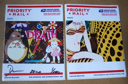 Sérigraphie death nyc sur - death,
