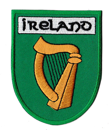 écusson patche irlande - Écusson,