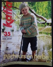 § catalogue laine tricot KATIA n° 37 enfants - pêcheurs en herbe
