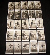 ART DECO GARCONNE PIN-UP SEXY BAIGNEUSE 1925 ANNEES FOLLES FLAPPER 25 CPA CHARME