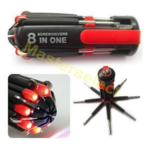 Tournevis pratique avec lampe - pratique,
