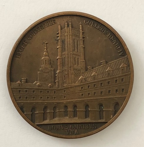 Medaille bronze lycee - medaille, en