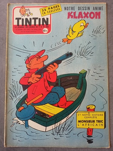 Journal tintin france 392 - tintin, n°392