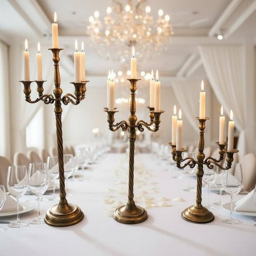 Porte bougies branches - 5,
