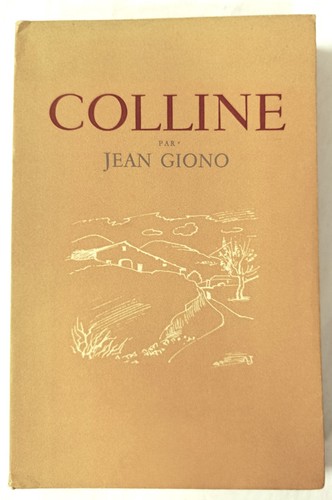 Jean giono colline - jean, eaux-fortes
