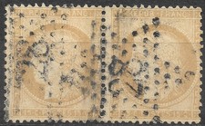TIMBRE FRANCE CLASSIQUE - PAIRE CERES N° 59