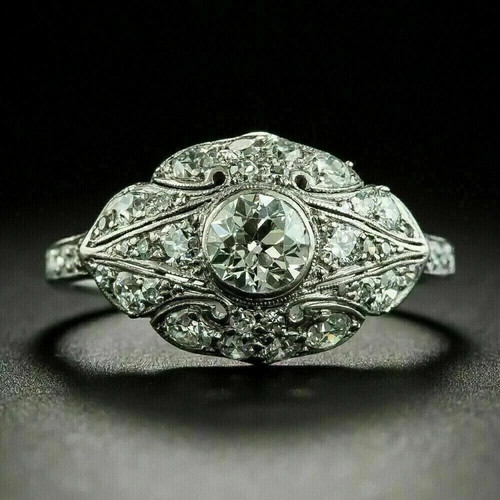 Bague fiançailles ancienne - bague,