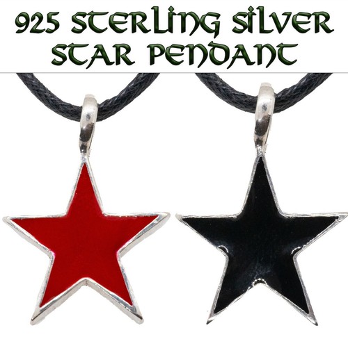 Pendentif étoile argent - en,