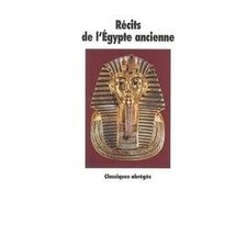 Livre Récits De L'egypte Ancienne