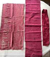 Rare lot de tissus anciens