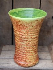 Vase vintage céramique signé