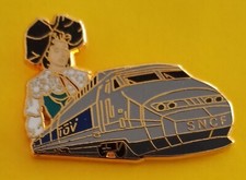 Pins Train TGV Bretagne. Ballard 