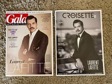 LAURENT LAFITTE ★ Lot de 2 magazines Gala Croisette ★ Mai 2016 & 2025 ★ NEUFS ★