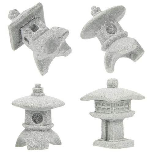 Pcs statues de pagodes - statues,