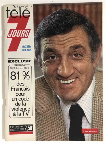 Tele jours 824 - ►tele, 824/1976-lino
