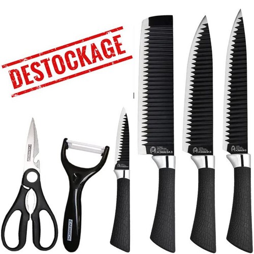 Set 6pcs couteaux de - ,