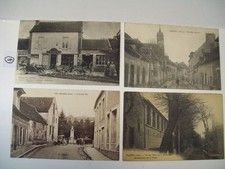 4 cartes postales ancienne de TRAINEL 10400