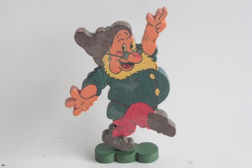 Figurine bois prof - bois, blanche