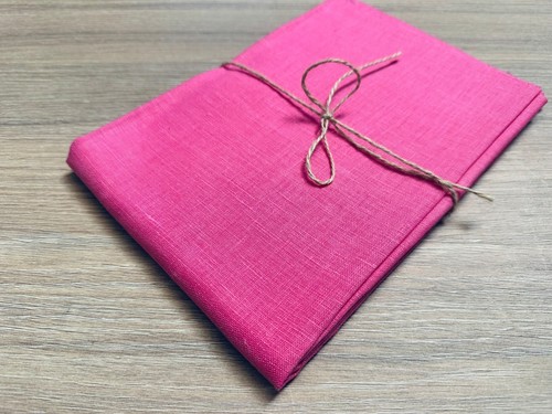 Tissu lin doux matière