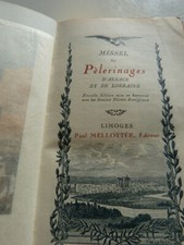 MISSEL DU PÈLERINAGES