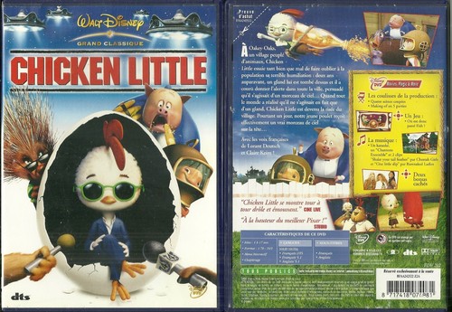 Dvd chicken little walt - chicken, :