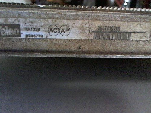 Radiateur eau citroen xsara - eau,