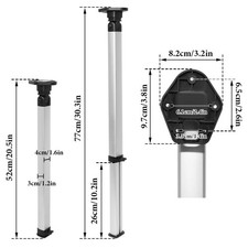 Pied de table pliable