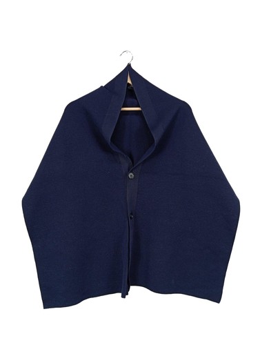 Cos poncho dames pull - cos, bleu