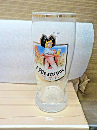 Verre ancien biere - ,