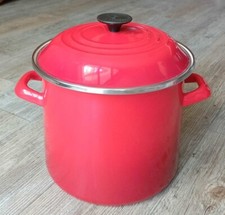 Marmite / grand faitout en acier émaillée Le Creuset - Modèle rare !