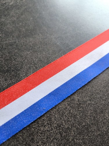 Ruban tricolore bleu blanc - tricolore,