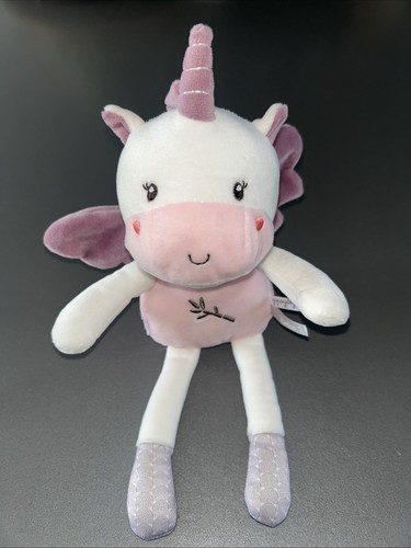 Doudou peluche pantin licorne - peluche,